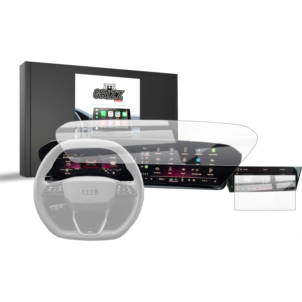 Hurtownia GSM - Keramická ochrana GrizzGlass pro displej Audi Q6 e-tron (2024-2025) [2in1] - GRZ13804 - {ean13} - Hurt