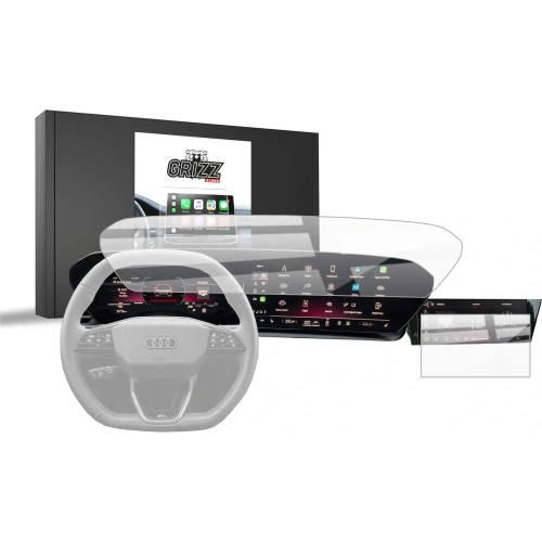 Folia ceramiczna GrizzGlass CarDisplay Protection do Audi SQ6 e-tron (2024-2025) Grizz [2w1]