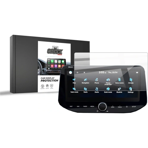 Folia ceramiczna GrizzGlass CarDisplay Protection do Hyundai Bayon 10,25" (2024-2025)