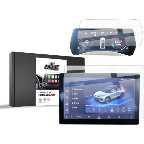 Folia ceramiczna GrizzGlass CarDisplay Protection do BAIC BEIJING 5 (2023-2025) Grizz [2w1]