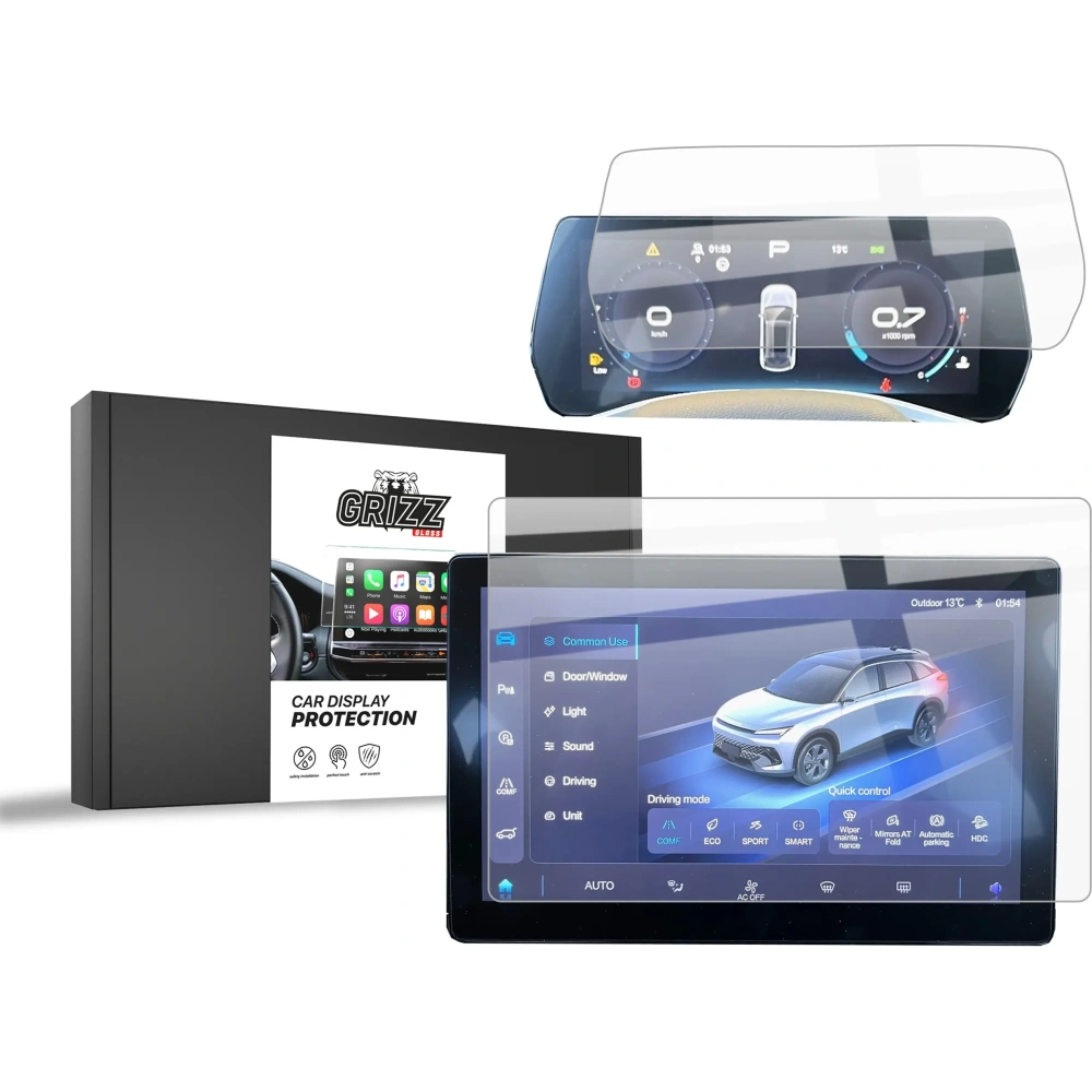 Hurtownia GSM - Protecție Ceramică GrizzGlass pentru Display-ul Auto BAIC BEIJING 5 (2023-2025) [2in1] - GRZ13813 - {ean13} - Hurt