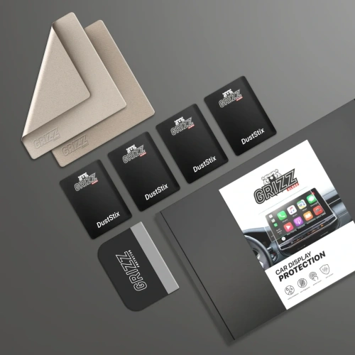 Folia ceramiczna GrizzGlass CarDisplay Protection do BMW 3 E90 8,8" (2004-2011)