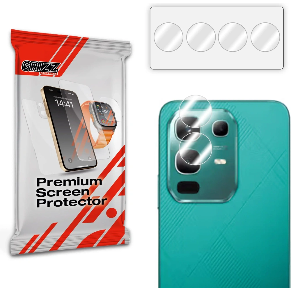 Hurtownia GSM - Szkło na aparat GrizzGlass HybridGlass Camera do Infinix Note 50x - GRZ13847 - {ean13} - Hurt