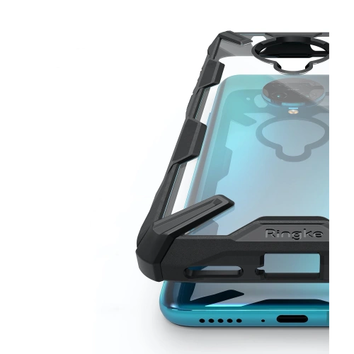 Etui Ringke Fusion-X Pocophone F2 Pro/Redmi K30 Pro Black