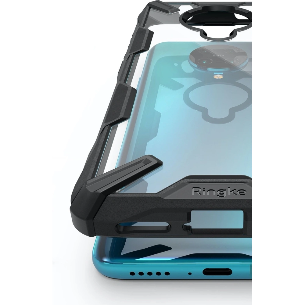 Hurtownia GSM - Etui Ringke Fusion-X Pocophone F2 Pro/Redmi K30 Pro Space Blue - RGK1198BLU - {ean13} - Hurt