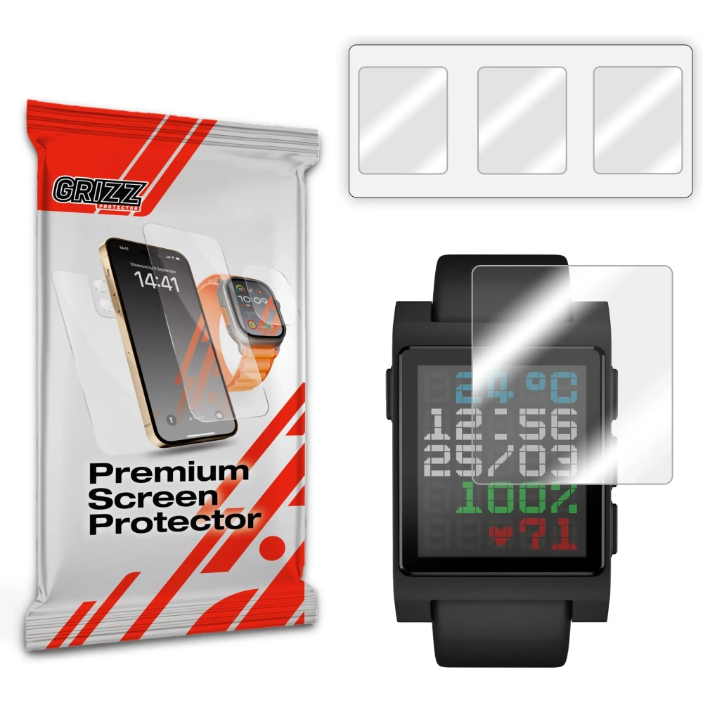 Hurtownia GSM - Folia hydrożelowa GrizzGlass Hydrofilm do Pebble Core Time 2 - GRZ13864 - {ean13} - Hurt