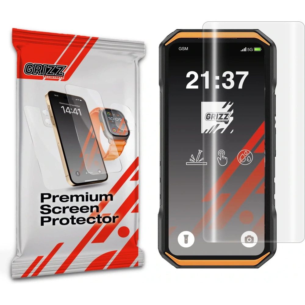 Hurtownia GSM - Folia hydrożelowa GrizzGlass Hydrofilm do Ulefone Armor X32 Pro - GRZ13898 - {ean13} - Hurt