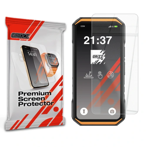 Szkło hybrydowe GrizzGlass HybridGlass do Ulefone Armor X32