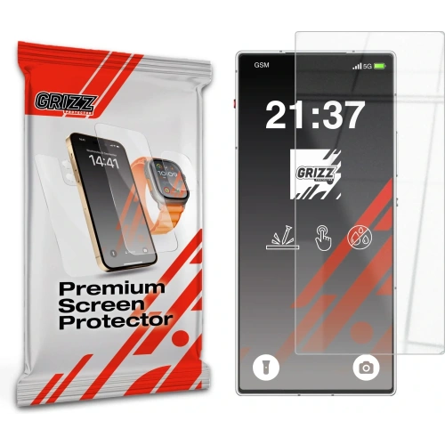 Szkło hybrydowe GrizzGlass HybridGlass do ZTE nubia RedMagic 10 Air