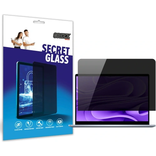Matowe szkło prywatyzujące GrizzGlass SecretGlass do Dell Pro 14 Plus