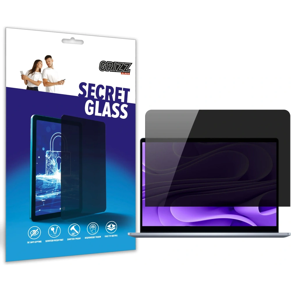 Matowe szkło prywatyzujące GrizzGlass SecretGlass do Dell Pro 14 Plus