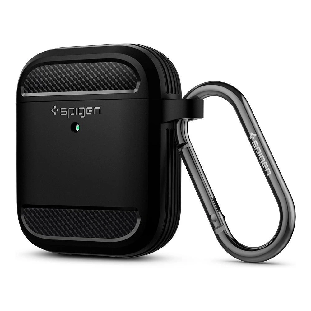 Hurtownia GSM - Etui Spigen Rugged Armor Apple AirPods Matná černá - SPN1153BLK - {ean13} - Hurt