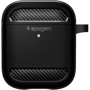 Etui Spigen Rugged Armor Apple AirPods Matte Black