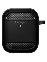 Wholesale Spigen Rugged Armor Apple AirPods Matte Black - SPN1153BLK - {ean13} - Hurt