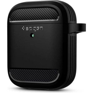Etui Spigen Rugged Armor Apple AirPods Matte Black