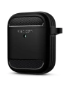 Wholesale Spigen Rugged Armor Apple AirPods Matte Black - SPN1153BLK - {ean13} - Hurt
