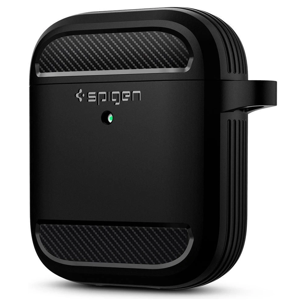 Hurtownia GSM - Etui Spigen Rugged Armor Apple AirPods Matná černá - SPN1153BLK - {ean13} - Hurt