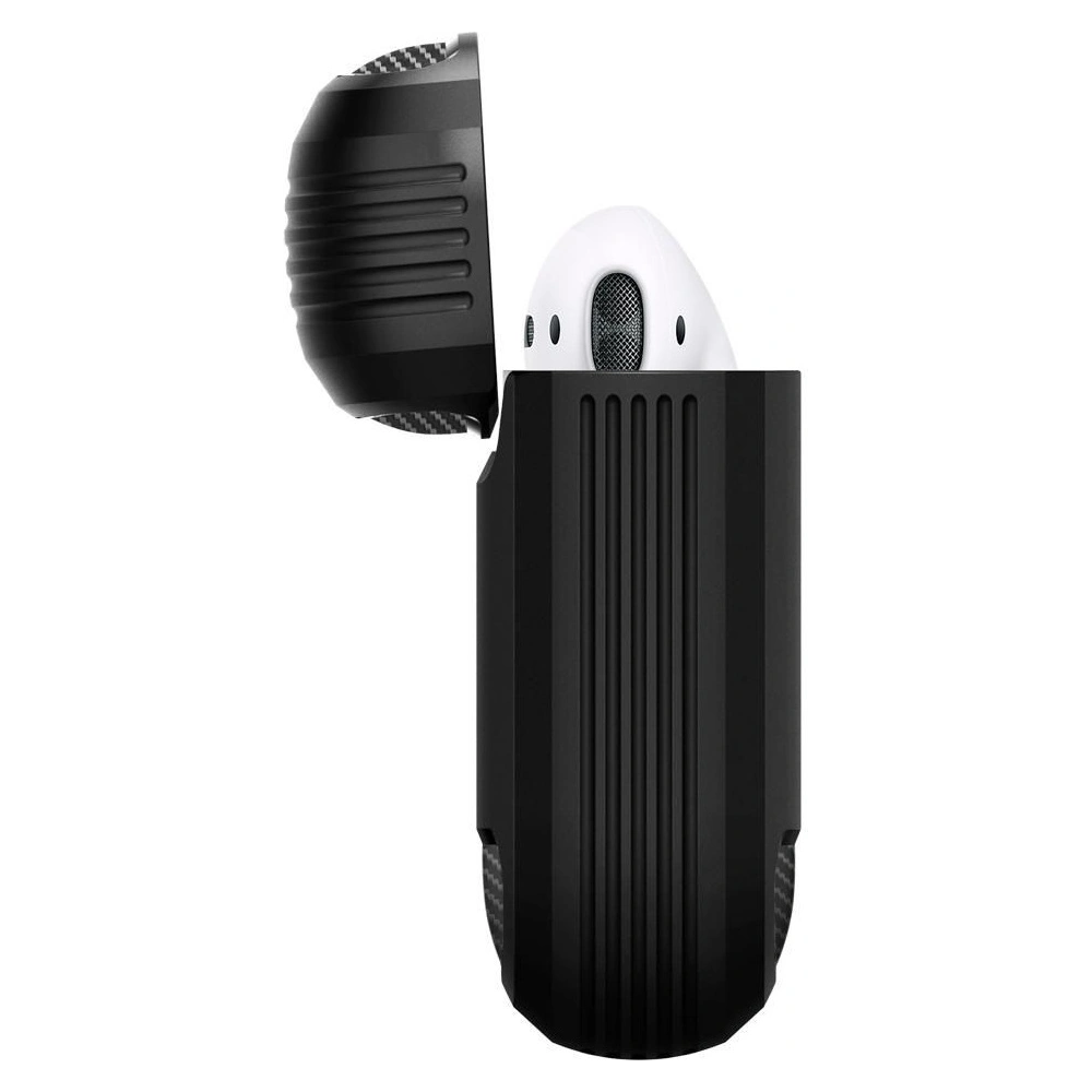 Wholesale Spigen Rugged Armor Apple AirPods Matte Black - SPN1153BLK - {ean13} - Hurt