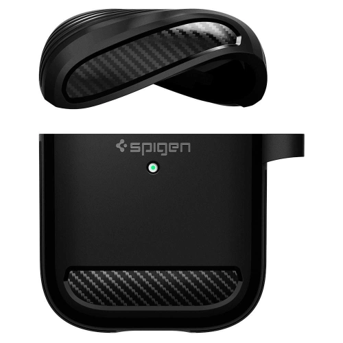 Etui Spigen Rugged Armor Apple AirPods Matte Black
