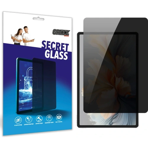 Matowe szkło prywatyzujące GrizzGlass SecretGlass do Lenovo Yoga Pad Pro