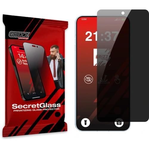 Matowe szkło prywatyzujące GrizzGlass SecretGlass do Oppo Find X8s