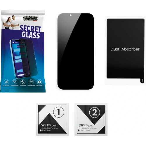 Matowe szkło prywatyzujące GrizzGlass SecretGlass do Vivo V50 Lite 5G