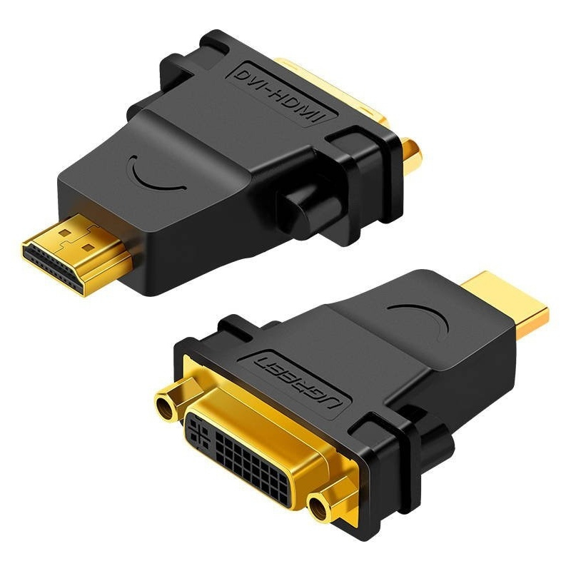 Hurtownia Ugreen - 6957303821235 - UGR306BLK - Adapter HDMI - DVI UGREEN 20123 (czarny) - B2B homescreen