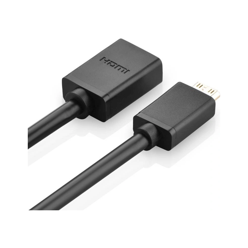 Hurtownia GSM - Adaptér UGREEN 20137 Mini HDMI na HDMI, 22cm (černý) - UGR307BLK - {ean13} - Hurt