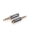 Adaptér / adaptér UGREEN 20502 z 2,5 mm micro jack na 3,5 mm mini jack (černý)