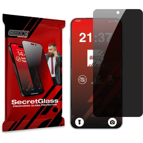 Matowe szkło prywatyzujące GrizzGlass SecretGlass do Oppo K13