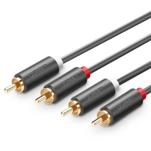 UGREEN 2RCA (Cinch) to 2RCA (Cinch) Cable 1.5m (black)
