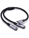 Hurtownia GSM - Rozdzielacz audio AUX UGREEN kabel USB-C, 25cm (srebrny) - UGR321SLV - {ean13} - Hurt