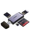 Hurtownia GSM - Adapter USB 4 w 1 UGREEN czytnik kart SD + microSD (srebrny) - UGR324SLV - {ean13} - Hurt