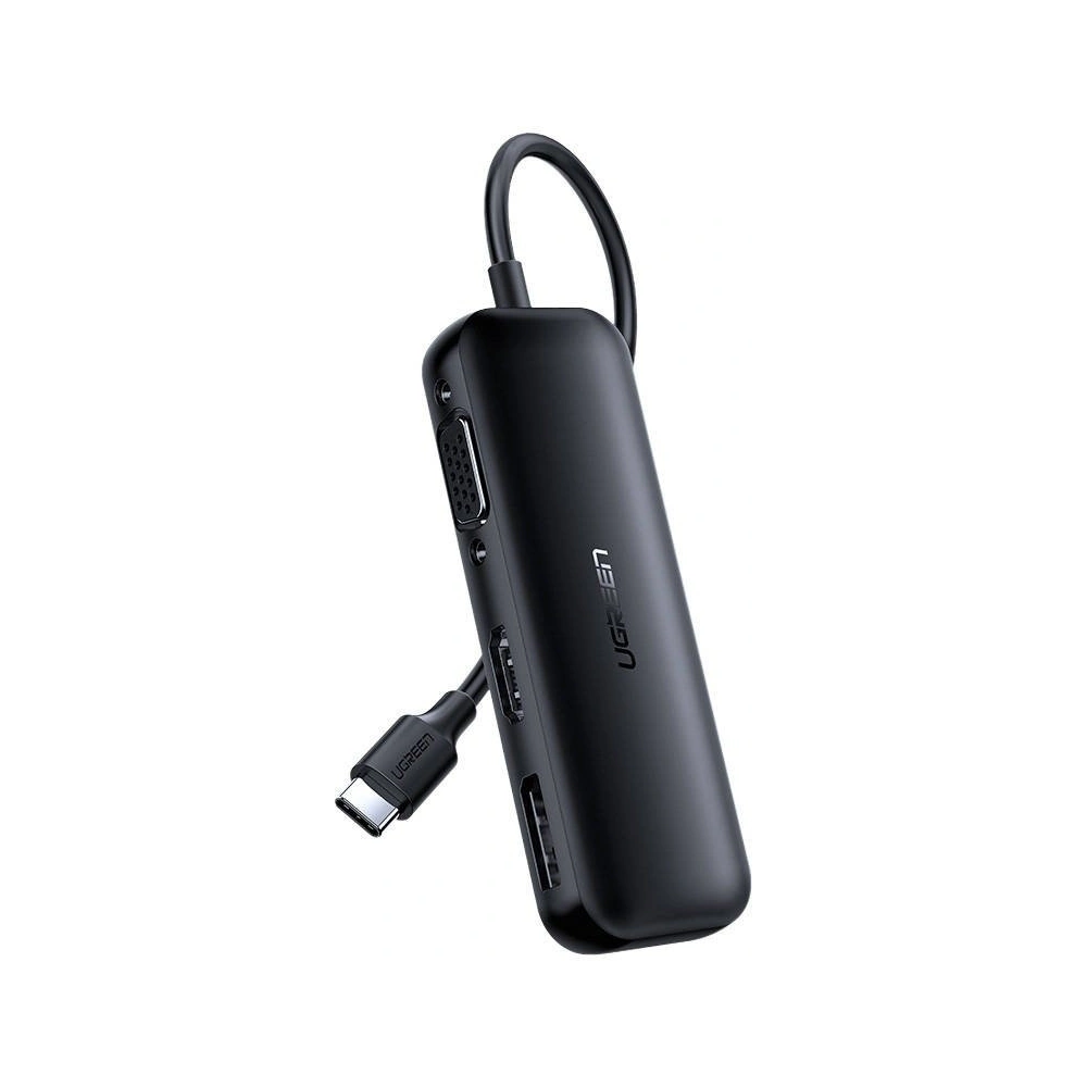 Wholesale UGREEN CM260 Adapter USB-C to HDMI + VGA + Display Port (black) - UGR329BLK - {ean13} - Hurt