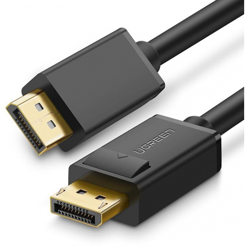 Ugreen Distributor - 6957303812127 - UGR336BLK - UGREEN DP102 DisplayPort - DisplayPort Cable 4K, 3D, 3m (Black) - B2B homescreen