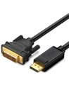 UGREEN DP103 DisplayPort to DVI Cable FullHD 2m (Black)