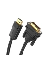 Hurtownia GSM - Cablu DisplayPort la DVI UGREEN DP103, FullHD, unidirecțional, 2m (negru) - UGR338BLK - {ean13} - Hurt