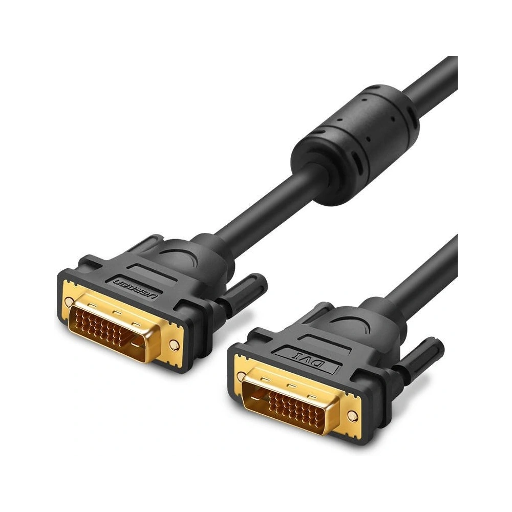 Hurtownia GSM - Kabel DVI (24+1) UGREEN DV101, 2K, obousměrný, 3m - UGR343 - {ean13} - Hurt