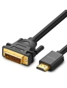 Kabel HDMI - DVI UGREEN HD106, 4K 3m (czarny)