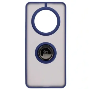 Wholesale Bizon Case Hybrid Ring Realme 14 Pro 5G smoky with a navy blue frame - BIZ9343 - {ean13} - Hurt