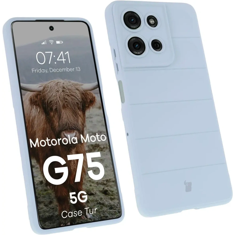 Hurtownia GSM - Carcasa Bizon Tur pentru Motorola Moto G75 5G albastru deschis - BIZ9344 - {ean13} - Hurt