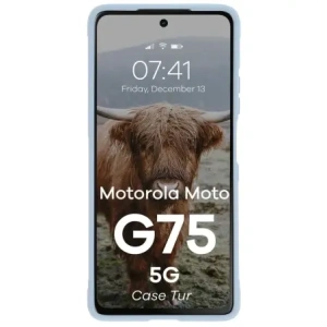 Hurtownia GSM - Bizon Case Tur Motorola Moto G75 5G hellblau - BIZ9344 - {ean13} - Hurt