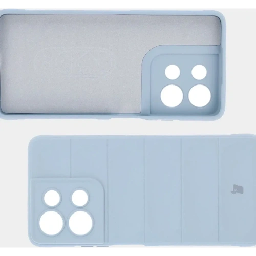 Pancerne etui Bizon Case Tur do Motorola Moto G75 5G jasnoniebieskie