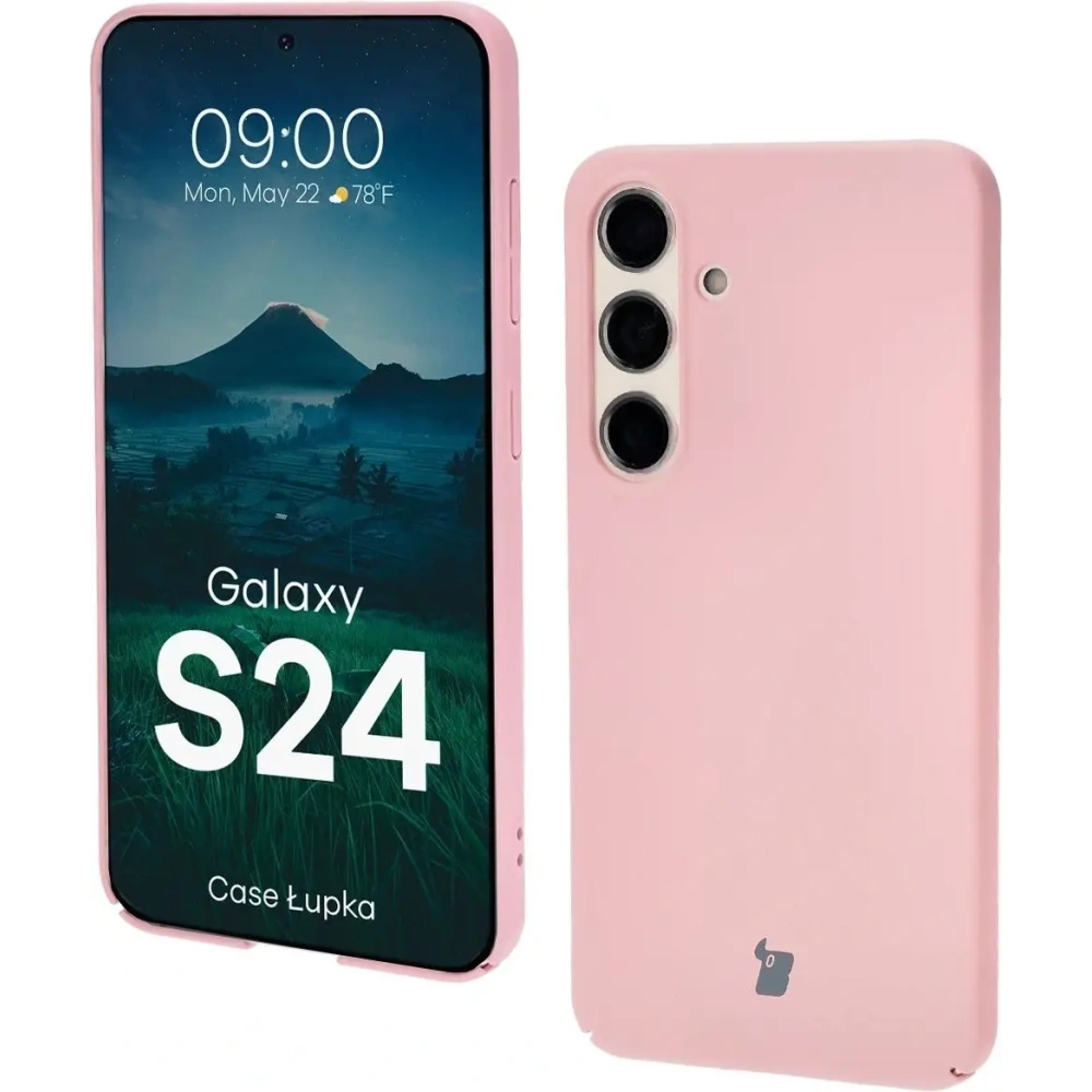 Hurtownia GSM - Bizon Case Lupka Samsung Galaxy S24 rózsaszín - BIZ9345 - {ean13} - Hurt