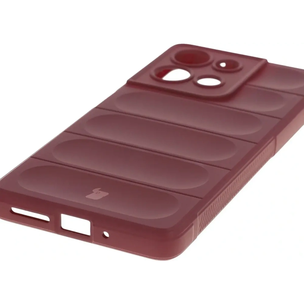 Hurtownia GSM - Pancerne etui Bizon Case Tur do Motorola Moto G75 5G burgundowe - BIZ9346 - {ean13} - Hurt