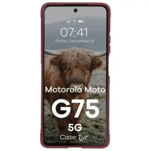 Hurtownia GSM - Bizon Case Tur Motorola Moto G75 5G burgunderrot - BIZ9346 - {ean13} - Hurt