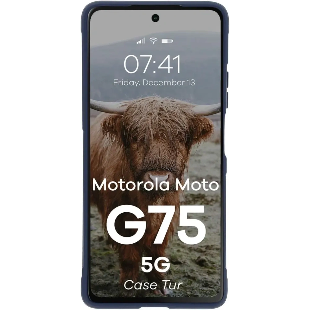 Hurtownia GSM - Bizon Case Tur Motorola Moto G75 5G sötétkék - BIZ9347 - {ean13} - Hurt