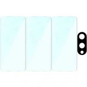 Hurtownia GSM - BIZON Clear 2 Pachet 3x sticlă pentru ecran + sticlă pentru lentile Samsung Galaxy S25 Edge - BIZ9348 - {ean13} - Hurt