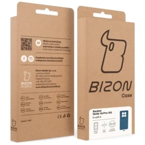 Hurtownia GSM - Husă Bizon Lupka Xiaomi Redmi Note 14 Pro 5G albastră - BIZ9349 - {ean13} - Hurt