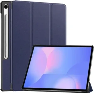 Hurtownia GSM - Husa Bizon Tab Croc pentru Samsung Galaxy Tab S10 FE+ Plus de culoare albastru închis - BIZ9350 - {ean13} - Hurt